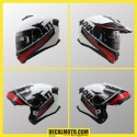 HELMET ACERBIS RIDER MODULARE HYPER